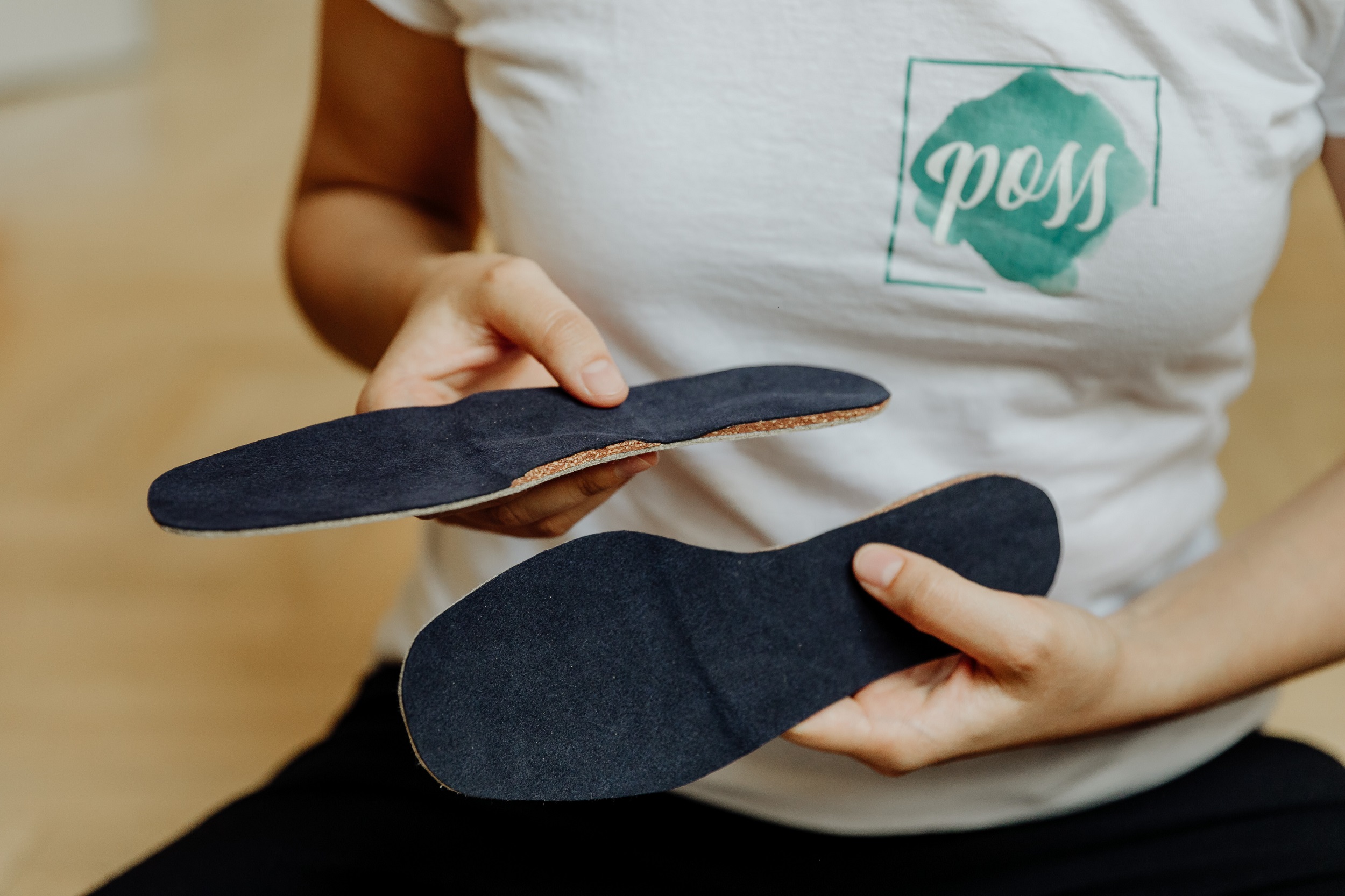 Podolotherapeutische Einlage